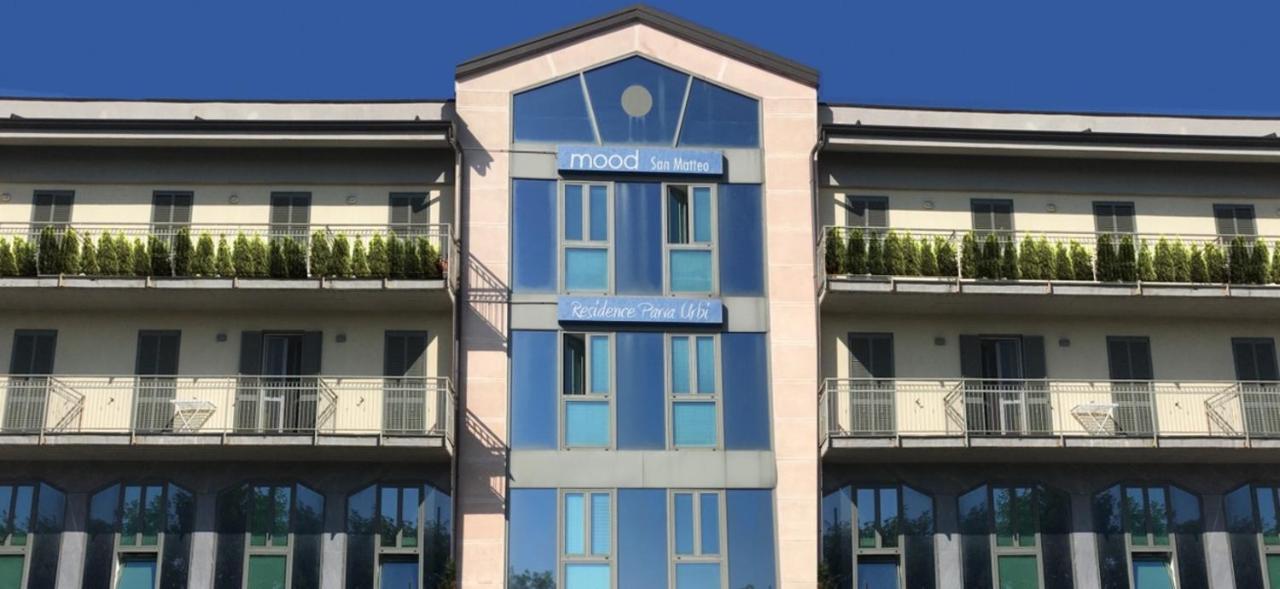Mood-San Matteo Residence Parva Urbi Pavia Exteriör bild